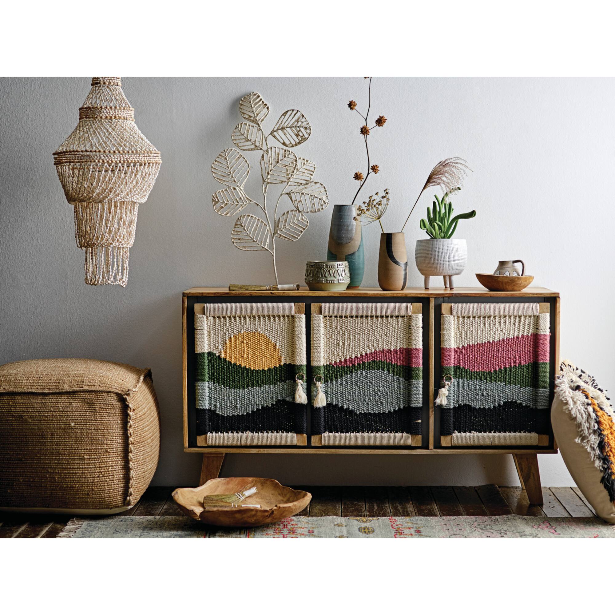 Hello Honey® 7" Footed Terra Cotta Planter